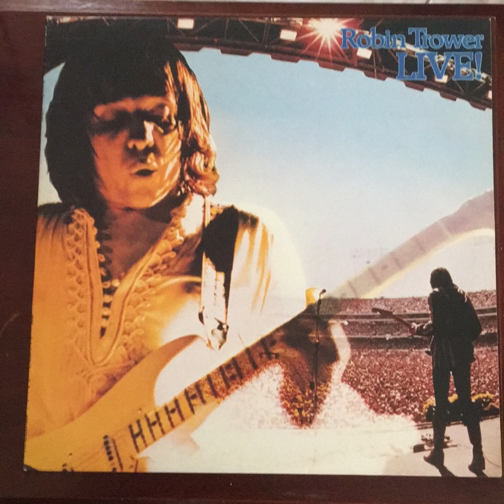 ROBIN TROWER  LIVE ! 1975 (VINYL LP)
